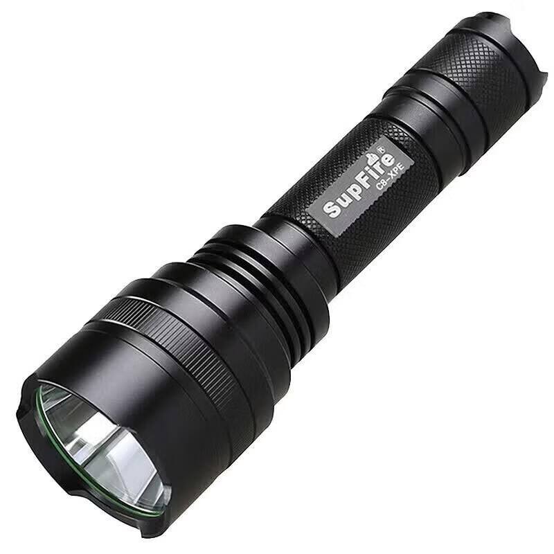SupFire LED Rechargeable Zoom Flashlight