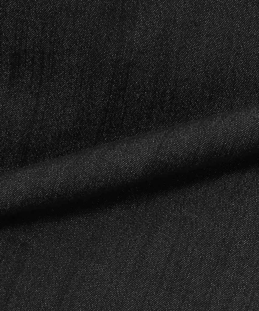 MINDBRIDGE [Couture] Denim-Like Semi-Wide Elastic Waist Pants