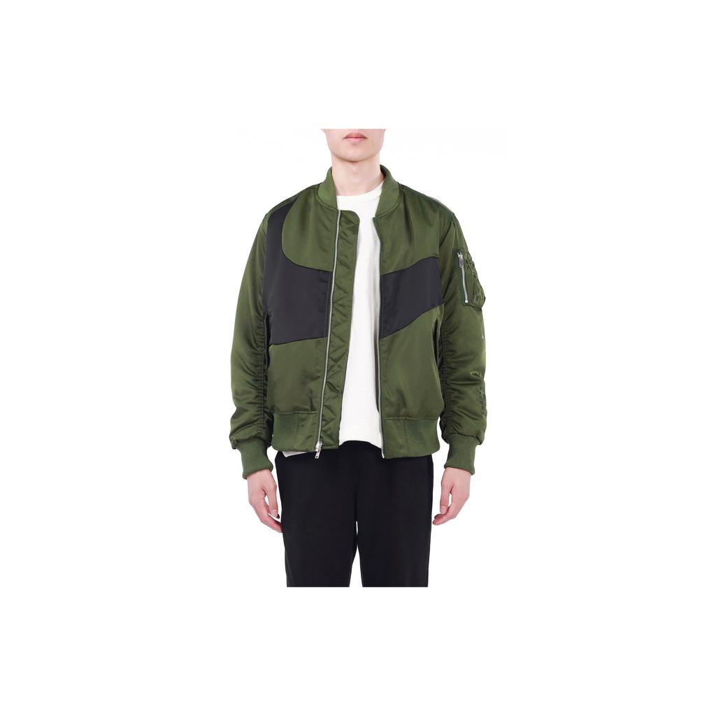 Nike Therma-FIT Reversible Bomber Jacket V2 Rough Green Men Streetwear DD6056-326
