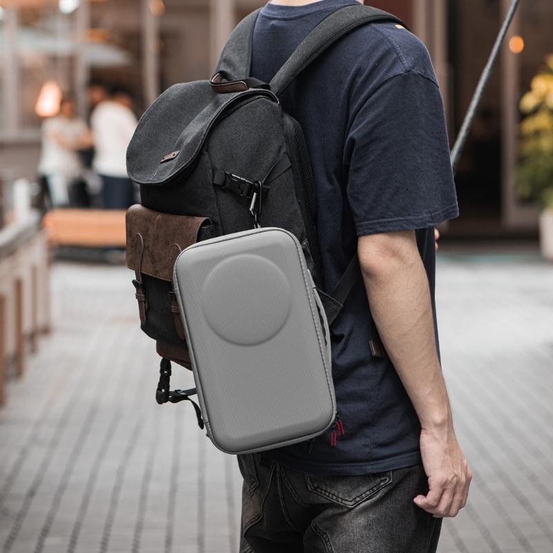 Shockproof Camera Accessories Organizers PU Material Portable Travel Storage Solution