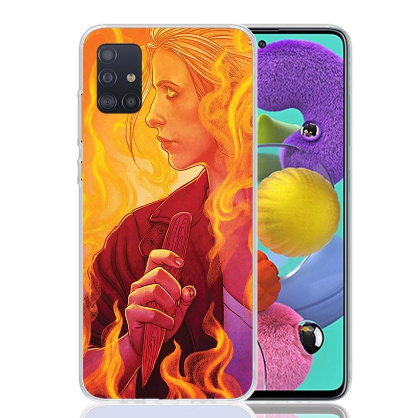 

The Vampire Slayer Buffy Phone Case For Samsung Galaxy A52 A32 A22 A12 A02S A50S A30S A51 A31 AA71 Note 20 Ultra 10 S10 Plus Gal Samsung A31