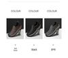 Plus Size Men's Leather Slip-On Loafers - Casual Outdoor Wear