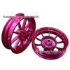 Ruota in Acciaio a 9 Raggi RPM per JOG100cc Xinying Qiaoge I Xinfuxi AS Scooter Elettrico Motocicletta