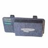 Auto Organizer Wool Felt Tissue Case Sun Visor Tissue Box Car Napkin Holder Sun Visor Card Storage