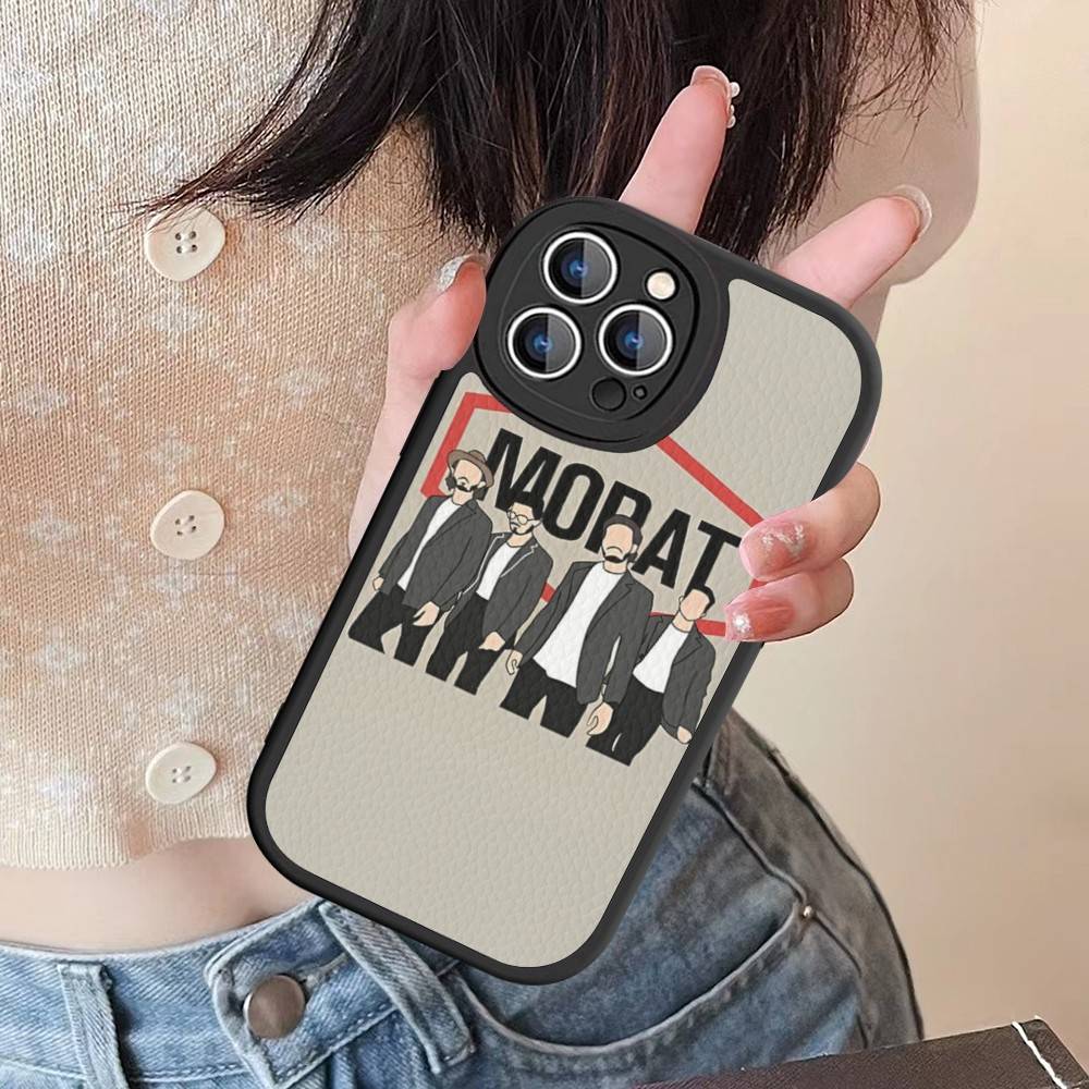 

M-Morat Music Phone Case Hard Leather For IPhone 16 15 14 13 12 Mini 11 14 Pro Max Xs X Xr 7 8 Plus Fundas iphone 13