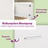 Nightstand White 50 x 32 x 60 cm
