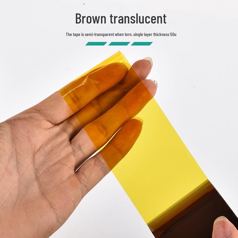 Thickened Brown Polyimide High-Temperature Resistant Die-Cut Gold Finger Adhesive Tape