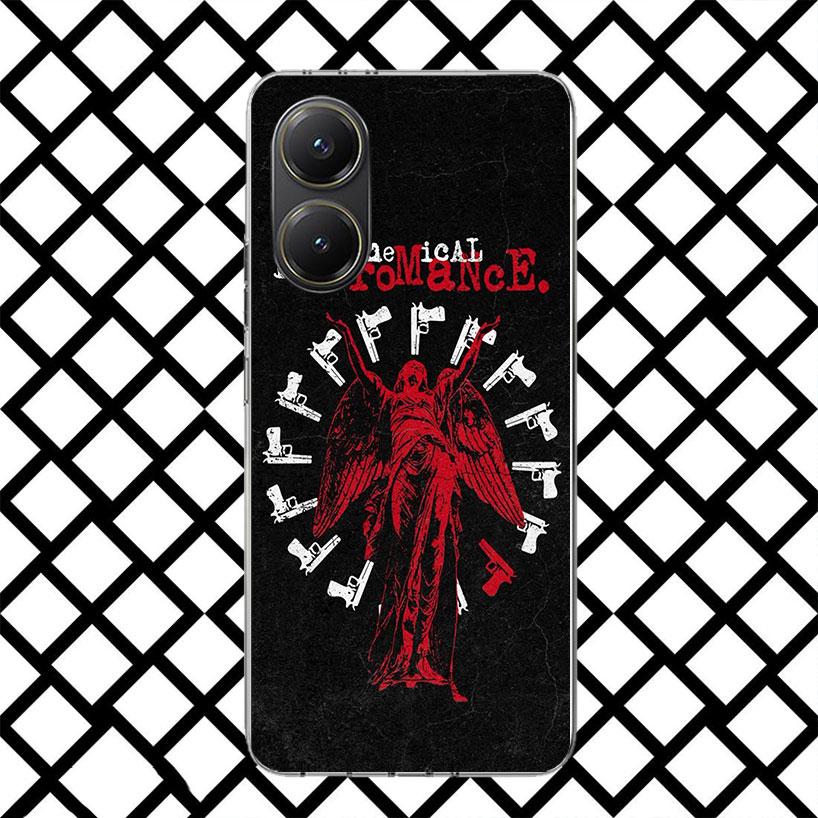 My Chemical Romance MCR Phone Case for Xiaomi Poco F7 Ultra X7 X6 X5 Pro X4 Gt M8 M7 Redmi 15 15C 13 13C 12 12C Soft Cover Funda