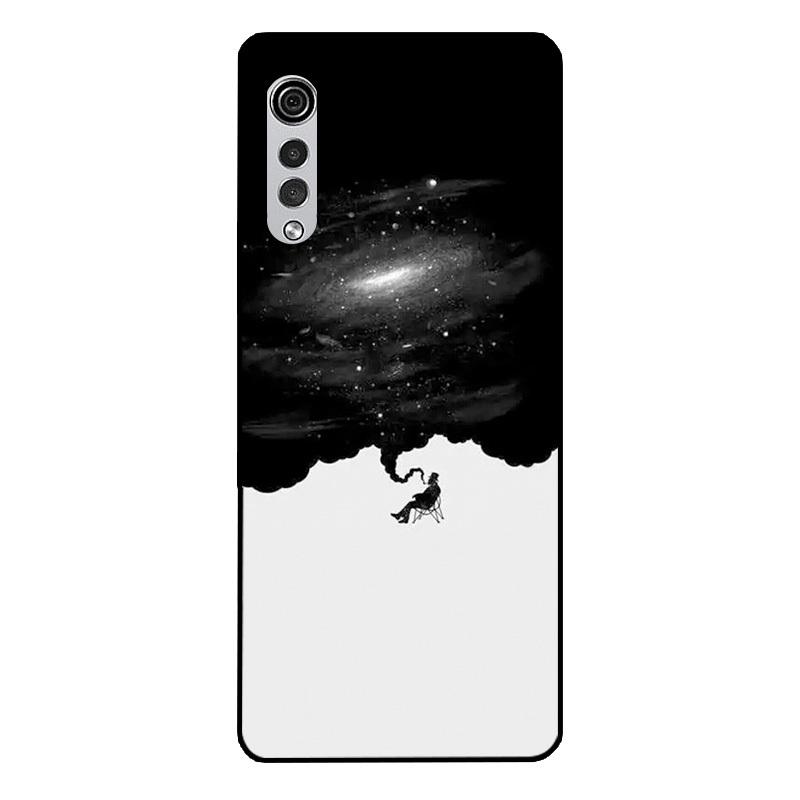 Para Capa LG Velvet Mármore Silicone Macio Capa Traseira para Celular LG Velvet 5G UW Para Capas LG Velvet 2 Pro / Velvet2 Pro Coque