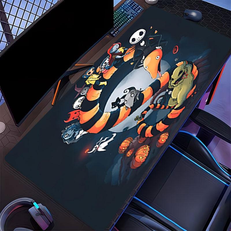 The Nightmare Before Christmas Print Mouse Pad, for Keyboard Pad Laptop PC Mat for Office Home Use, Desk Decor, Perfect Birthday Gift for Gamers
