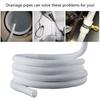 Extendable Washing Machine Drainage Tube Flexible Rubber Pipe with Secure Connection Joints for Drainage System Use
