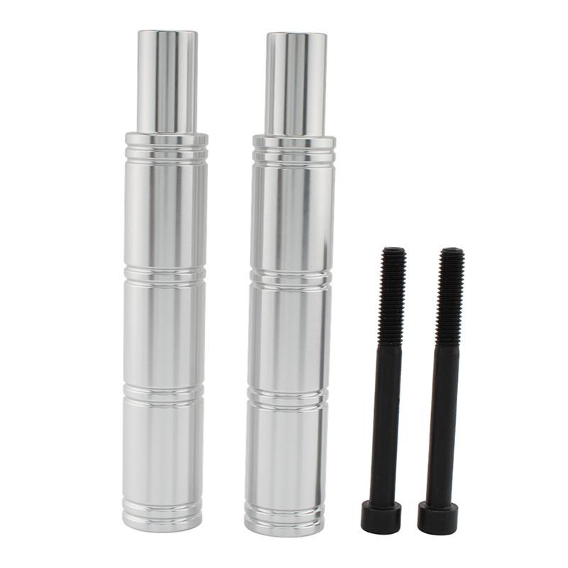 

2 шт. кронштейн для светодиодной фары для мотоцикла, противотуманная фара, опорное крепление, спортивный задний фонарь для велосипеда, кронштейн для прожектора, подходит для BMW RnineT серебряный