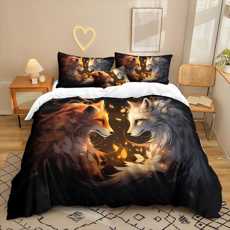 

Анимационный Сериал 3D Цифровая Печать Комплект Постельного Белья из Трех Предметов Простыня Пододеяльник 90 * 200 two-piece set