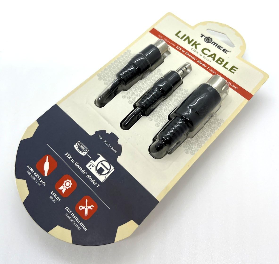 

MD1 Drive Super 32X Connection Cable Audio (Mega 1) - (Stereo Supported)