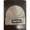 Used Supreme New Era Box Logo Beanie Gray