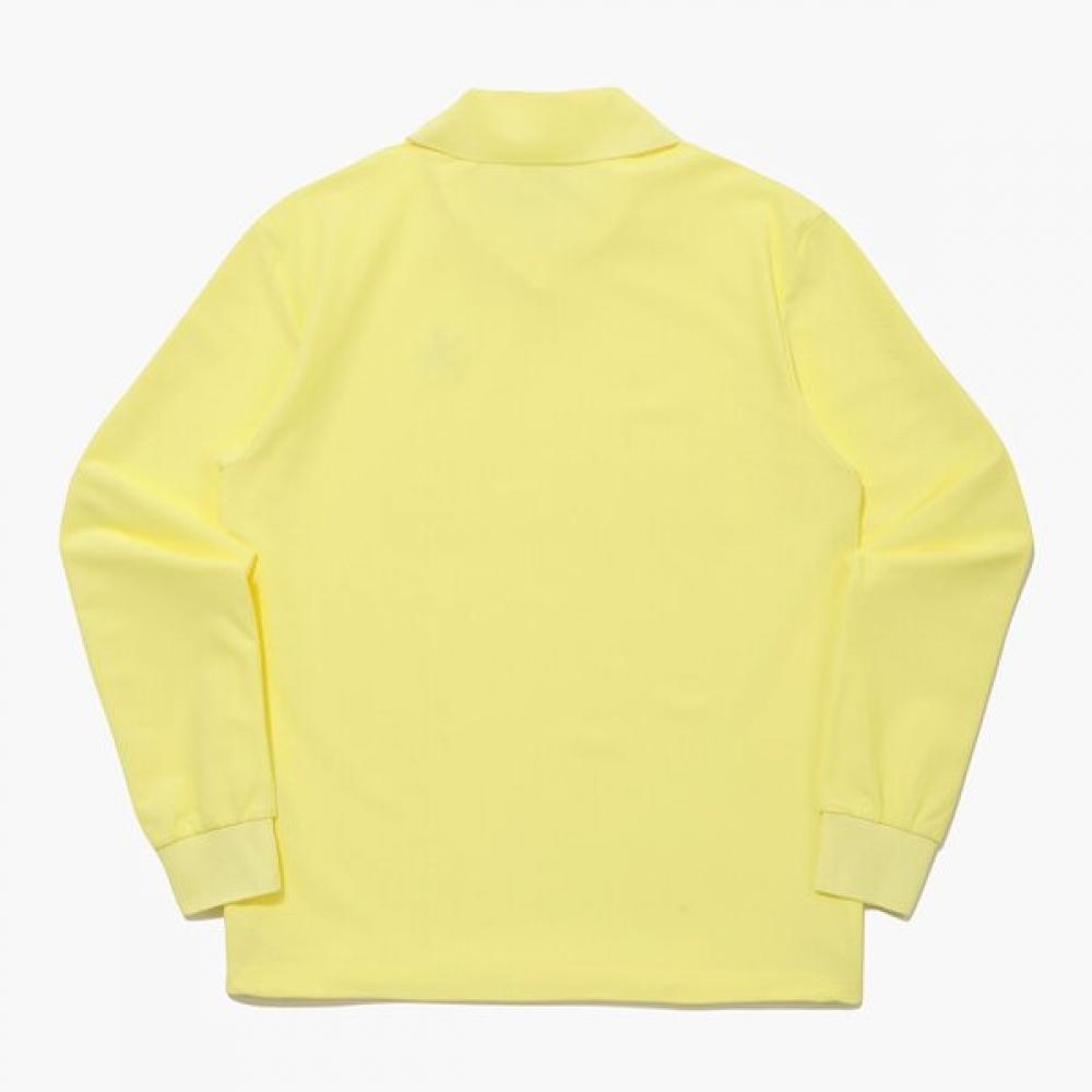 MunSingwear Women S Long Sleeve meSh T ShirT lighT Yellow mr122pTl31