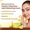 Mamaearth Vitamin C Gel Moisturizer 200g For Glowing Skin Hydration | Lightweight Oil-Free Face Cream For All Skin Types Daily Use