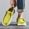 Fashion Non-Leather Casual Shoes Men Summer Loafers for Man Boat Shoes Leisure Slip-on Canvas Shoes for Men Espadrilles Homme