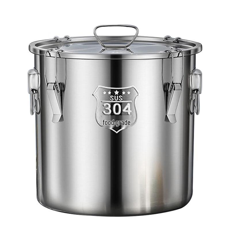 Yimeide Commercial 304 Stainless Steel Sealed Storage Bucket