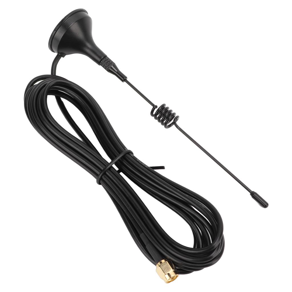 Radio Antenna 5DBI 423‑443mhz Omnidirectional High Gain with Magnetic Base for LORA Module Security Alarm Smart Home