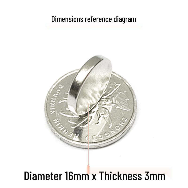 Neodymium Iron Boron N35-N52 Strong Round Refrigerator Magnets