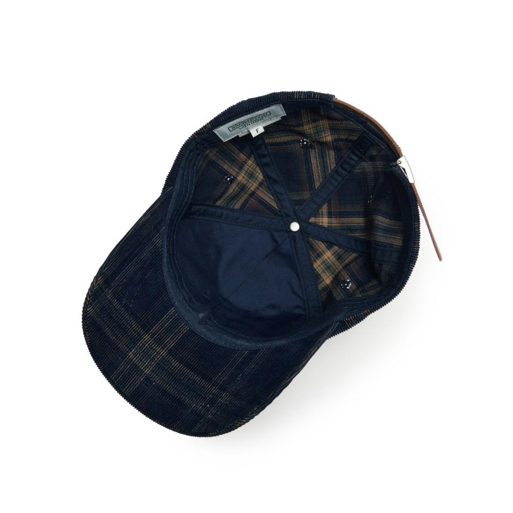 BROMPTON LONDON Coduroy Cap - D/Navy (P244Aha210)