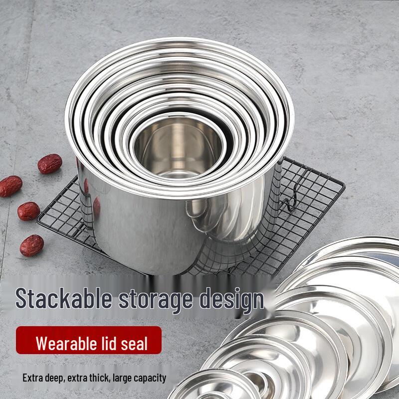 MOLUONA 304 Stainless Steel Mixing Bowls