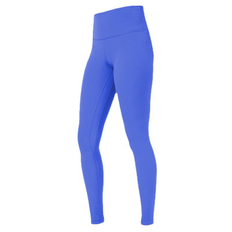 Women's Double-Sided Brushed Nude Feel Yoga Capri Pants - Quick-Dry, Breathable, Sweat-Wicking, Seamless Base Layer for Outdoor Fitness