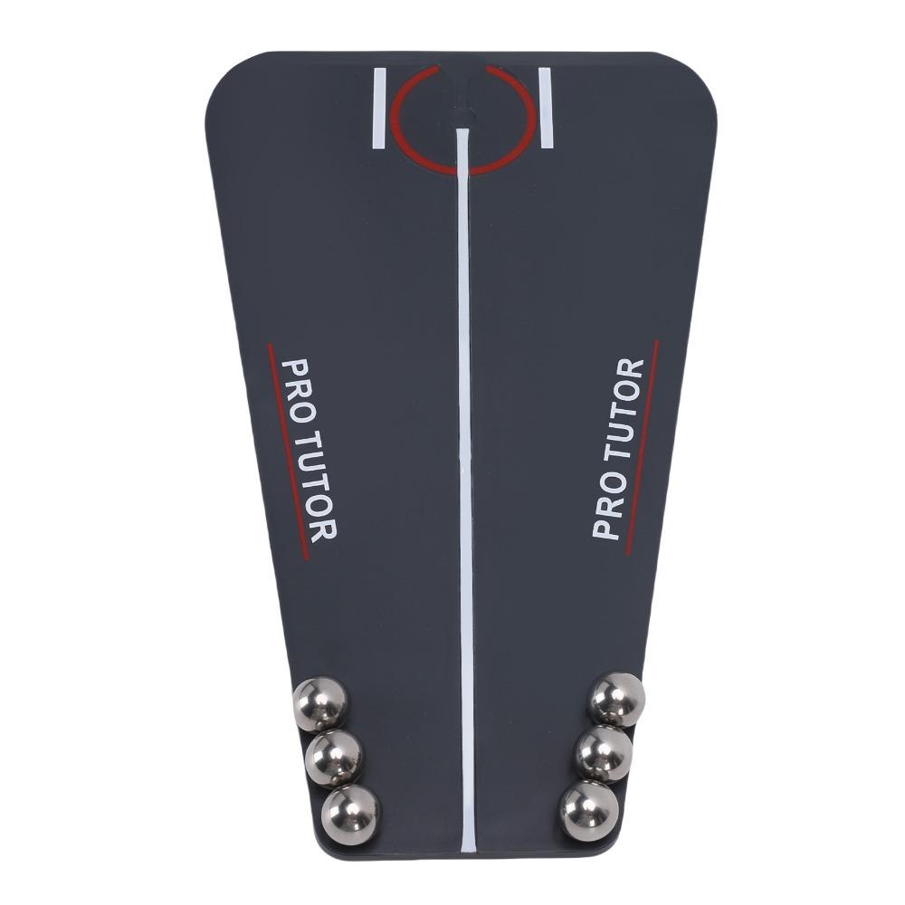 8pcs No Plug-In Pegs Putting Training Aid Alignment Line Putting Practice Trainer Practice Mats