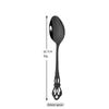 Black Kitchen Cutlery Set 1Pcs Knife Dessert Fork Tea Spoon Dinnerware Set Stainless Steel Flatware Vintage Tableware Set