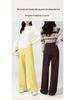 Zhengzhou Women's High Waist Slimming Wool Pants - Winter 2025 Collection