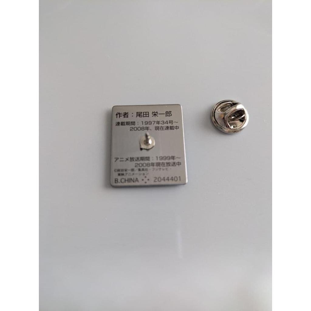 Used Ultra Rare Weekly Shonen Jump 40th Anniversary One Piece Comic-Style Pin Badge