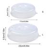 Microwave Dish Cover Refrigerator Fresh- Keeping Dish Cover Anti Splatter Microwave Plate Cover Multifunction for Home Kitchen