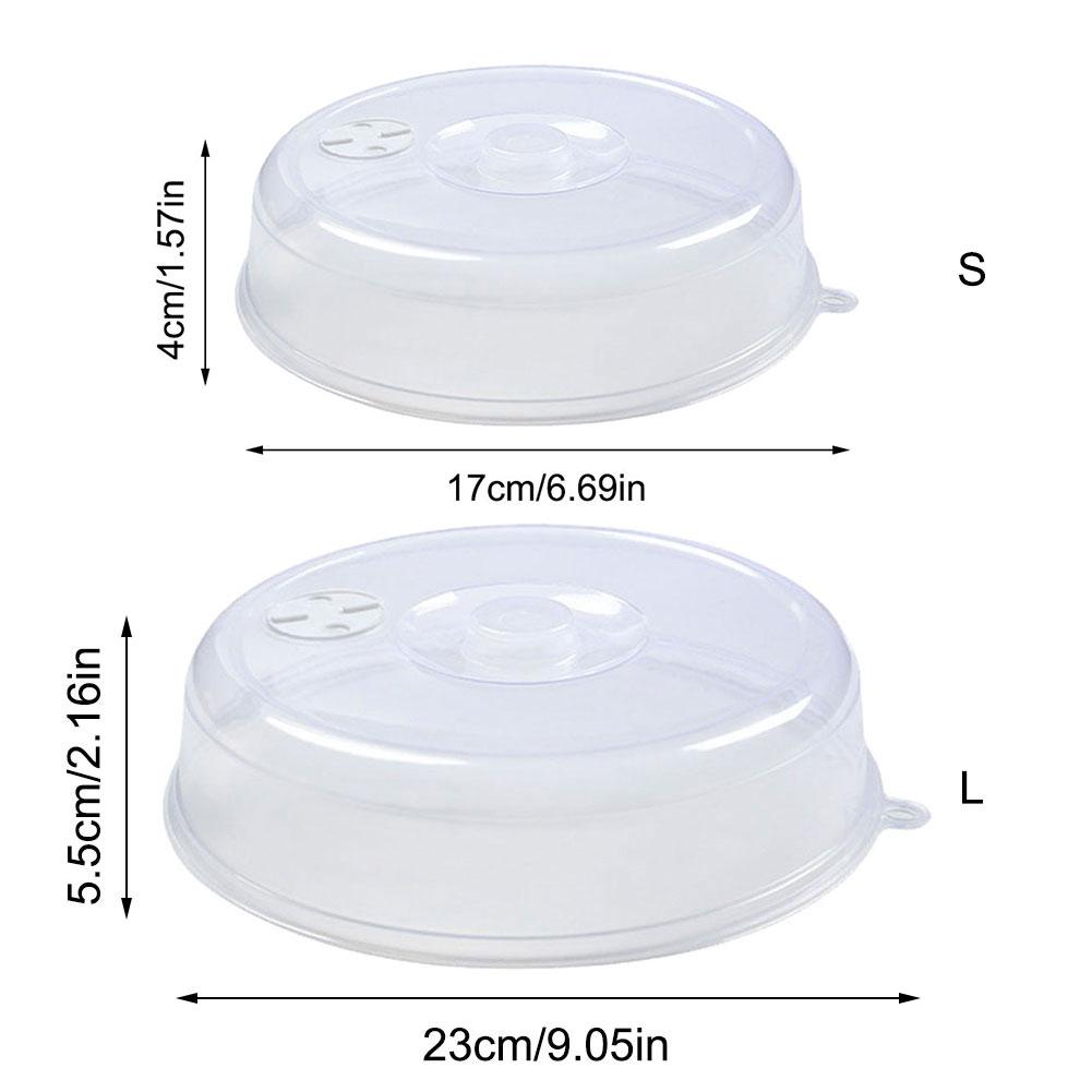 Microwave Dish Cover Refrigerator Fresh- Keeping Dish Cover Anti Splatter Microwave Plate Cover Multifunction for Home Kitchen