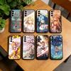 Asuna Yuuki Anime Phone Case For Samsung Galaxy A73,A72,A71,A70,A53,A52,A51,Others Soft Black Cover