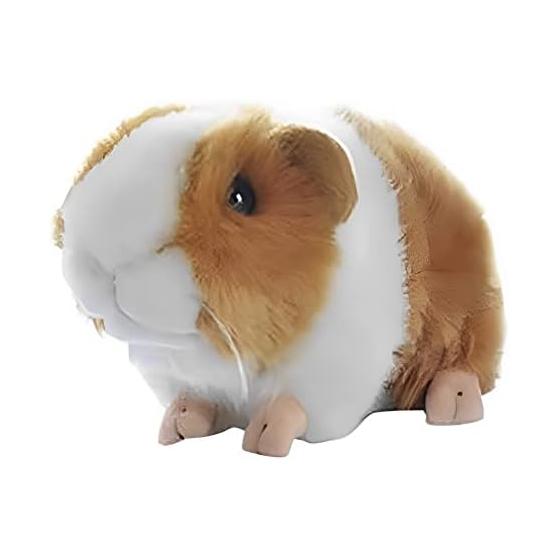 Guinea Pig Molmore Plush Toy Small Animal Fluffy Large Cute Realistic Pet Guinea Rat Mouse Tenjiku Rat Animal Doll (Guinea Pig)