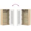 TV Cabinet Set with Shelf FLORIN 3 pcs Sonoma Oak Particleboard