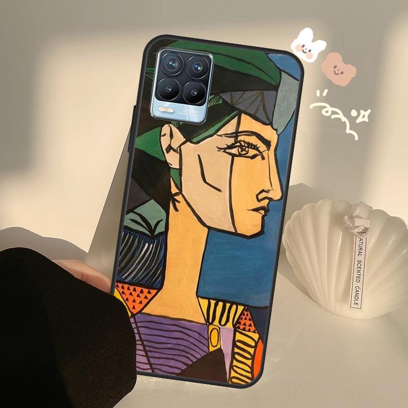 Malerei Picasso Abstrakte Kunst Für OnePlus 10 Pro 9 Pro 8T Nord2 9R Fall Für Realme GT 2 Pro 7 8 GT Neo2 9i 8i C21 Coque