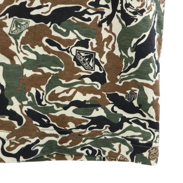 Billionaire Boys Club Camouflage Short Sleeve Crew Neck T-shirt XL Men's Used