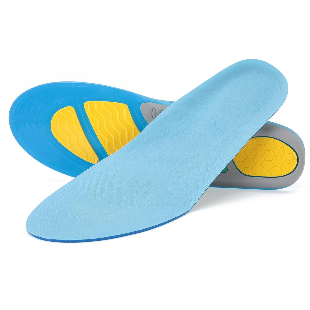Unisex Breathable Shock Absorption Insole Elastic Foot Arch Support Sports Foot PadS