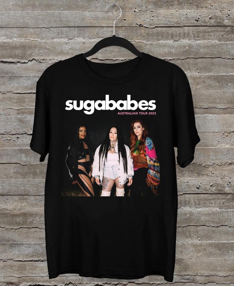 

Vintage 2023 SUGABABES BAND Tour 2023 Short Sleeve T-shirt, size S-4XL M