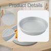 Plaque à pizza perforée en alliage d'aluminium Ustensiles de cuisine Polyvalente, Plateau de cuisson pour pizzas au four Rond pour