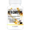 300mg Beta-karoten 25000iu forte mocna opalenizna zdrowa cera prowitamina A+E+C