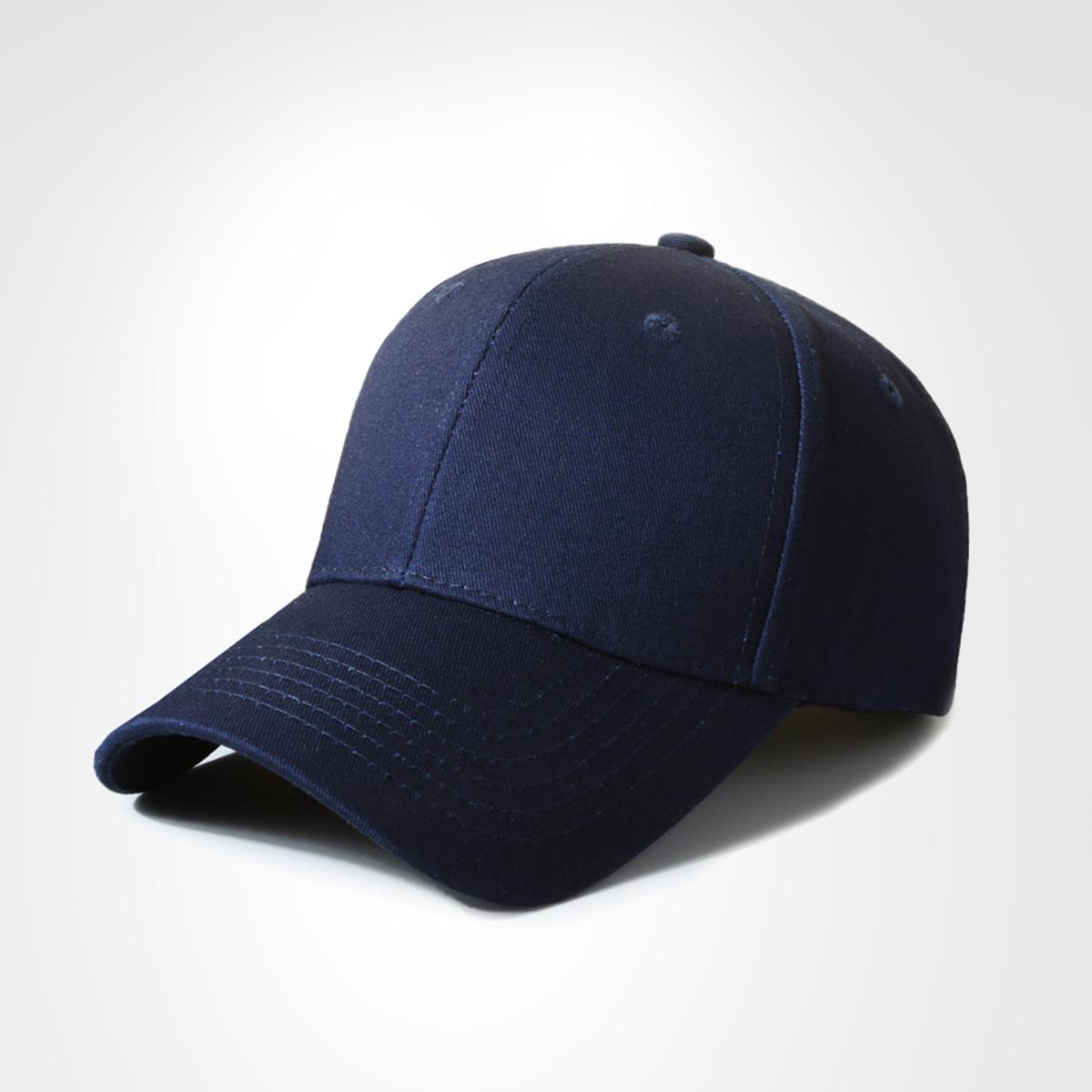

Wide-Brimmed Hard-Top Baseball Cap for Women, Suitable for Large Heads, Makes the Face Look Smaller, Deepened Version for Big Faces темно-синього кольору