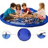 Lexitek Kids Play Mat Foldable Baby Toy Storage Bag Kids Rug Children Toy Organizer
