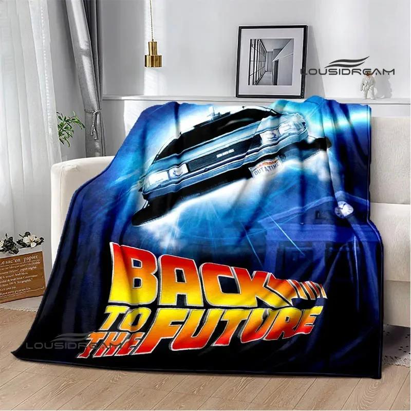 Movie Back To The Future blankets picnic blanket Warm Flannel blankets Soft and comfortable blanket bed linings Birthday Gift