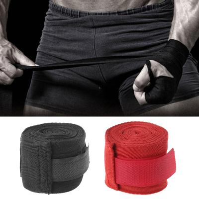 2 Roll of Cotton Boxing Bandage Wrist Wraps Combat Protect Boxing Sport Kickboxing Muay Thai Handwraps Training Gloves