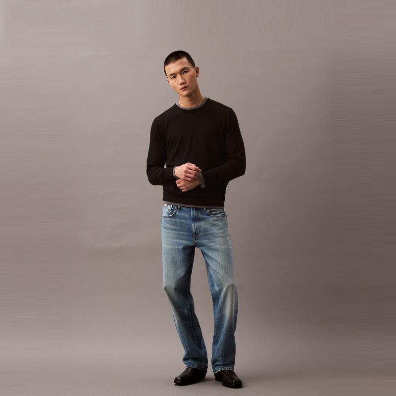 Calvin Klein Sweaters Men's Crew Neck Moderate 40QM313