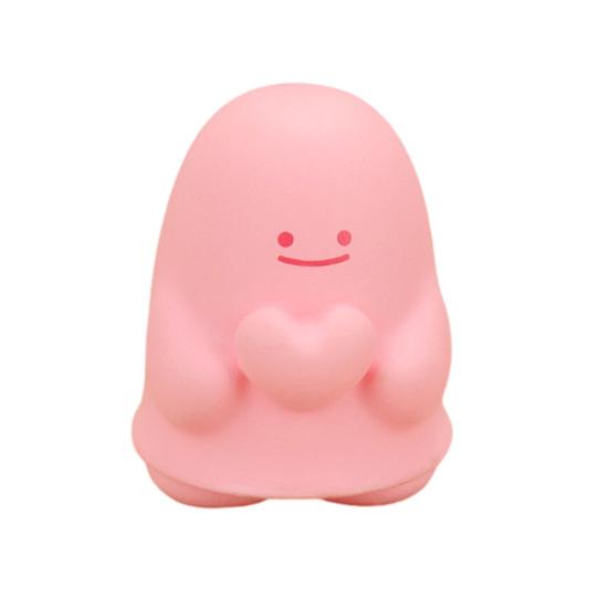 

Micro Landscape Ornament with Macaron Colors Cute Ghost Shapes Dollhouse Decoration for DIY Scenes And Workstations красный