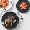 30pcs/6set Dinnerware Knives Fork Dessert Coffee Teaspoons Spoons Ware Set Stainless Steel Cutlery Kitchen Tableware